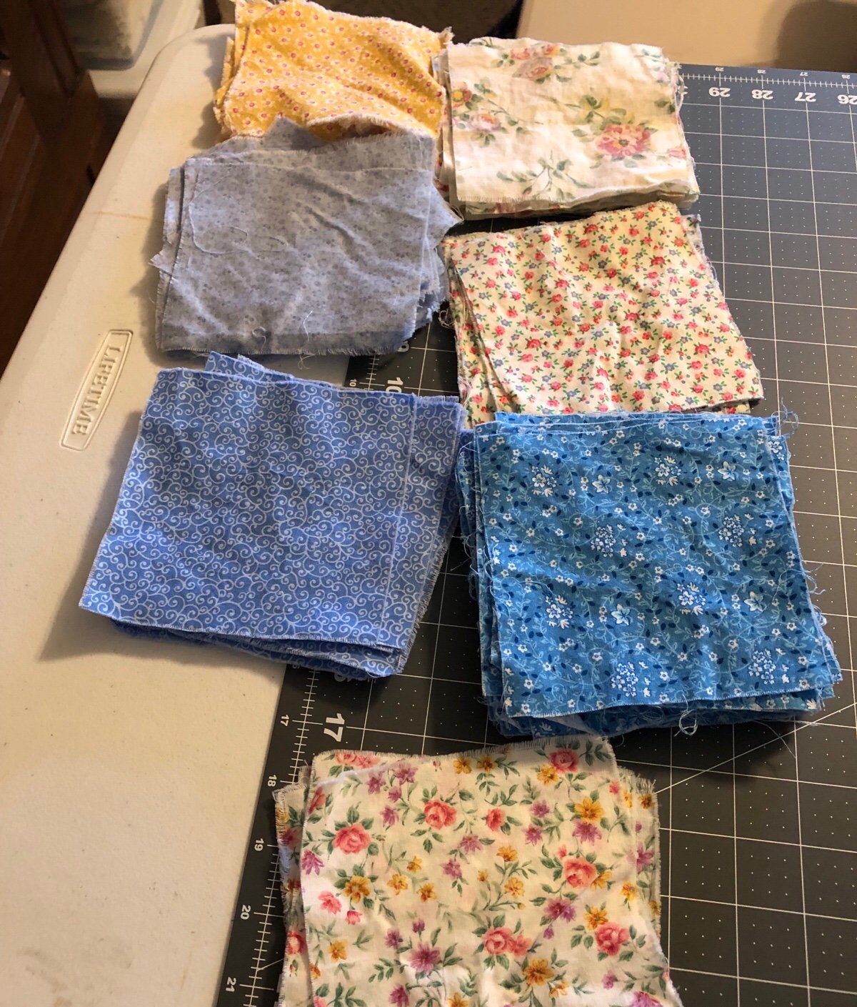 Vintage 5x5 Quilt Blocks