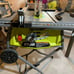 Ryobi 10” Compact Expandable Portable Corded Table Saw W/ Folding Stand #RTS11.