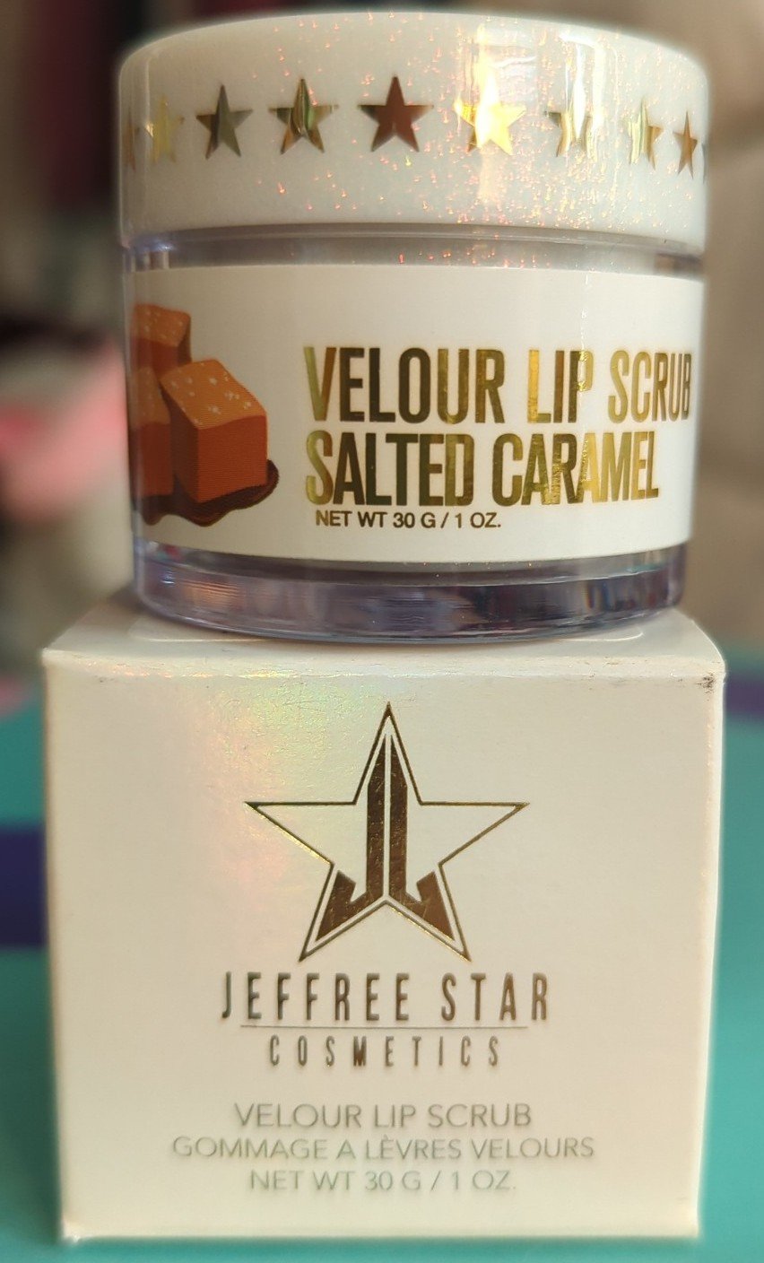 Jeffree Star Velour Lip Scrub Salted Caramel