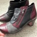 Remonte’ Tri-color Double Zip Ankle Boot