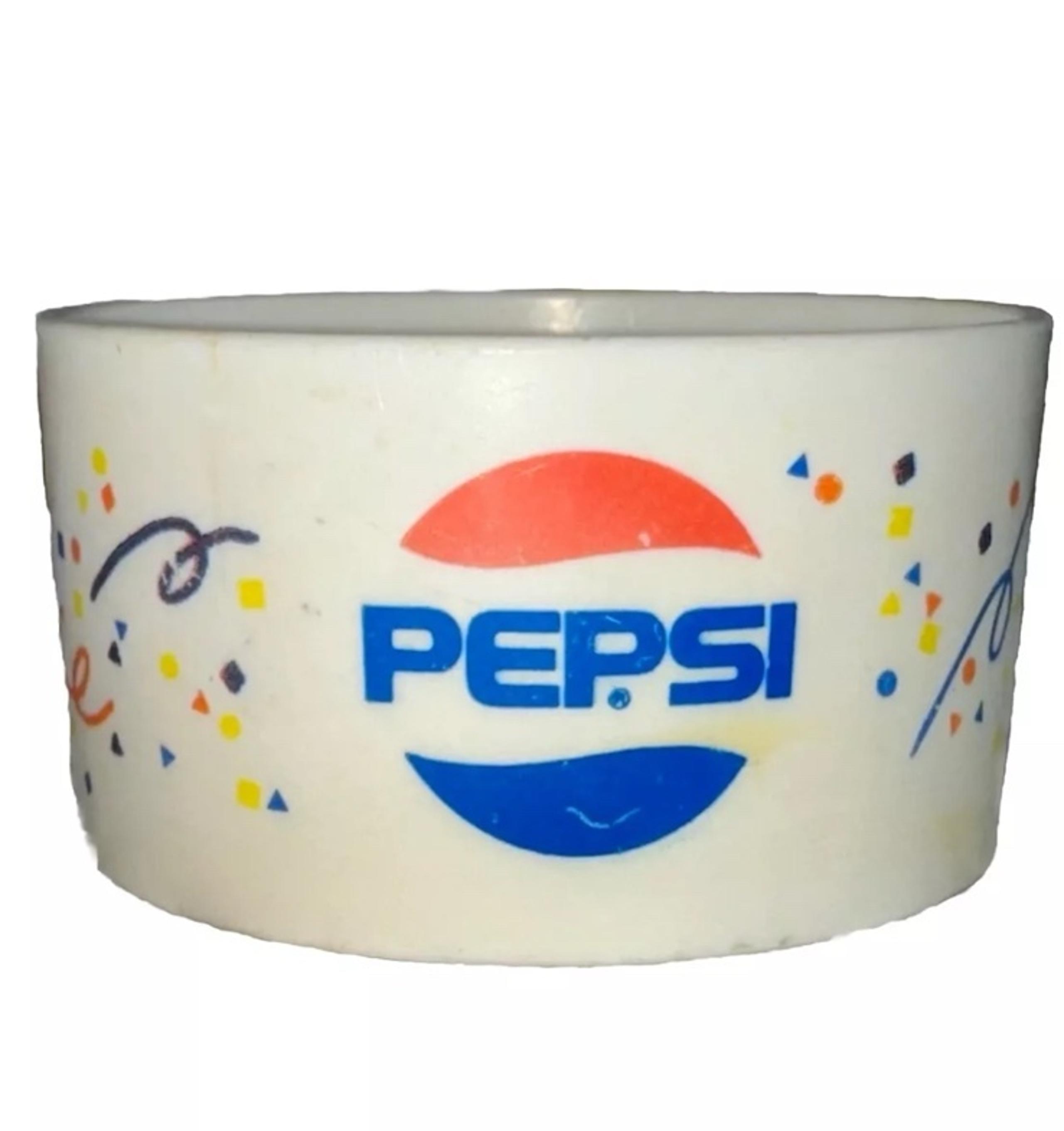 Vintage 1980s Chilton Toys Pepsi Party Pak Play Dish Cup Bowl Retro Replacement