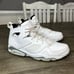 Nike Ir Jordan Flight 91 White Silver Sz 9.5