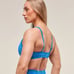 ADAPT X WHITNEY ANIMAL SEAMLESS TWIST FRONT BRA XL BLUE
