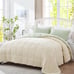 Home Queen Comforter Set, 3-Pieces Lightweight Solid Down Alternative Comforter