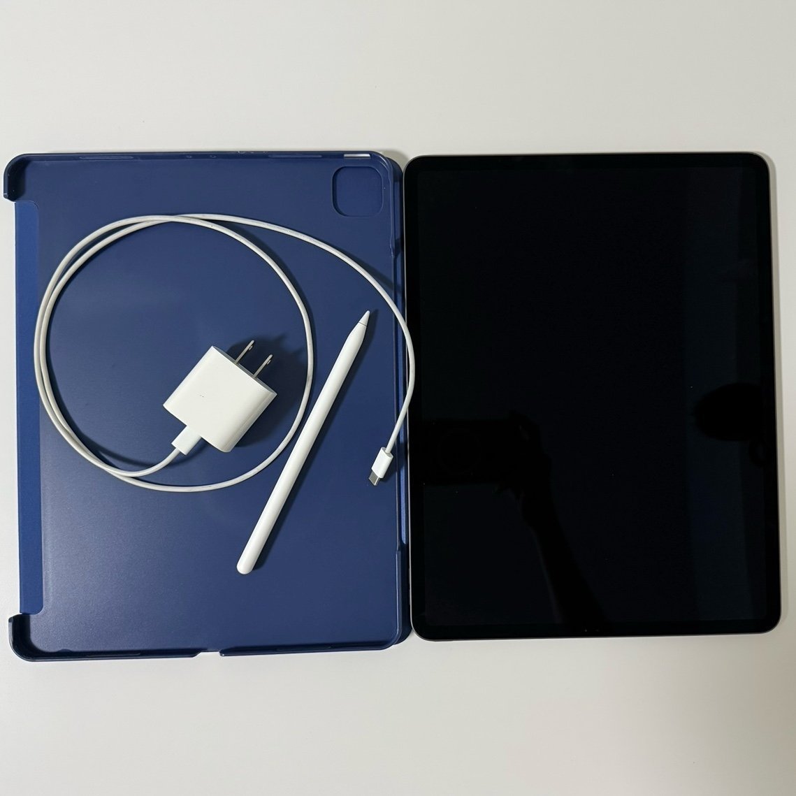 Ipad Pro + pencil + case + charger