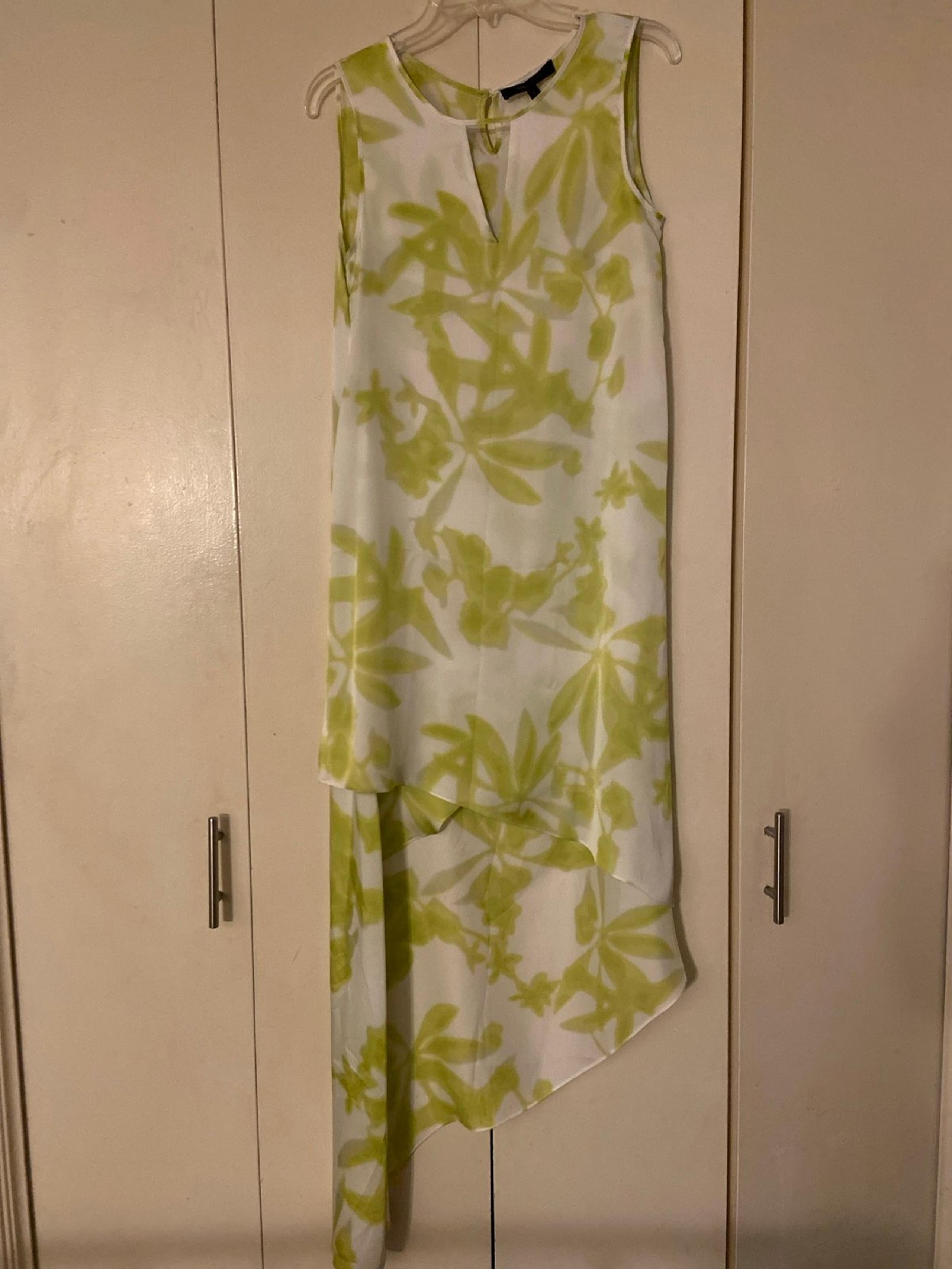 BCBG MAX AZRIA WILLOW ASYMMETRICAL HEM TANK DRESS Size XXS
