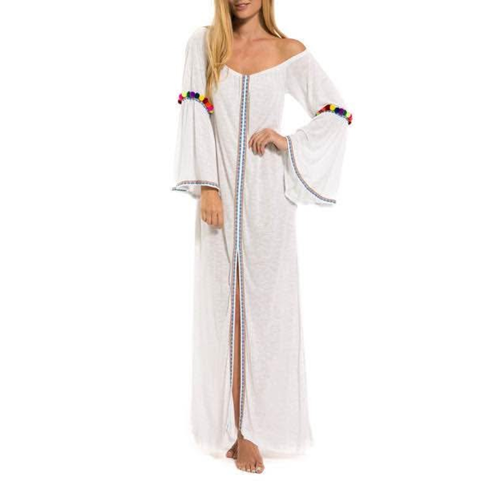 Pitusa Women’s One Size Gypsy Maxi Coverup Dress