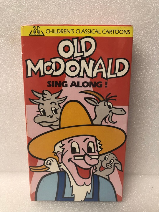 BRAND NEW SEALED Old McDonald SING ALONG! VHS