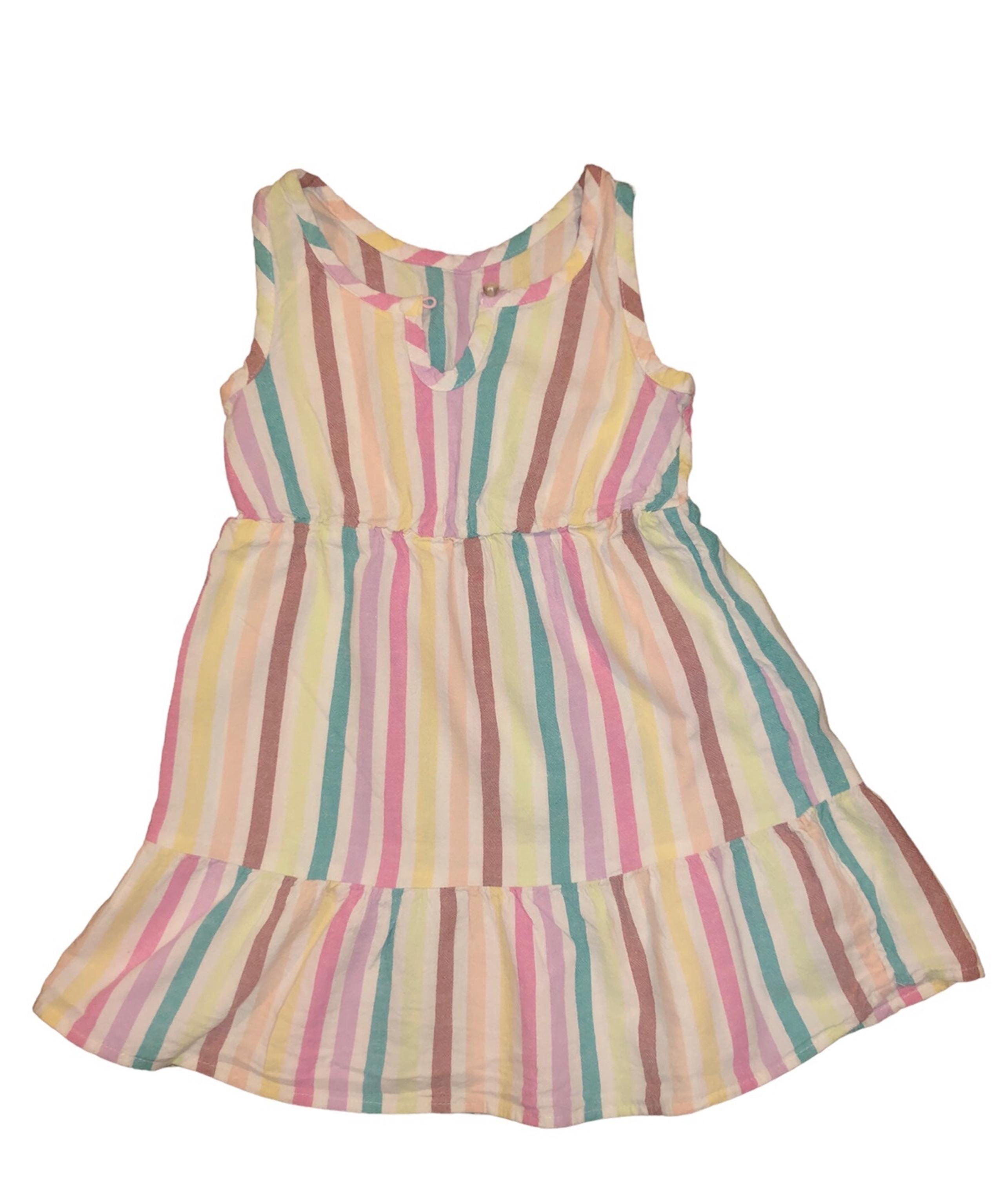 Jumping Beans Multi-striped Dress 4T