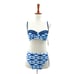 MICHAEL KORS Women S Bikini New Navy Blue Padded Swimsuit Cruise 2020 NEW