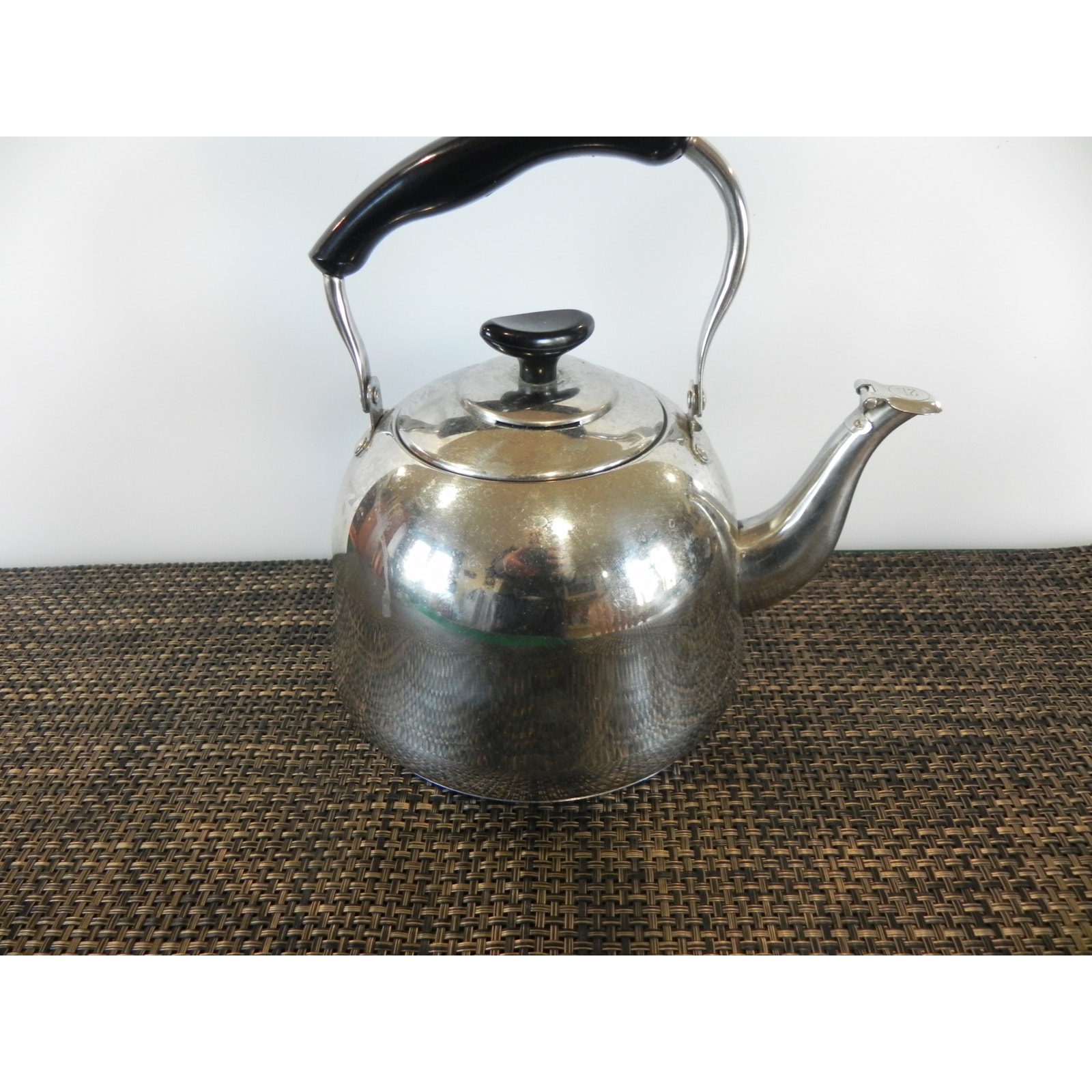 Vintage Teapot, Alpine cuisine, stainless Germany