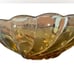 Vintage amber glassware bowls