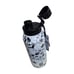 HydraPeak Skulls & Flowers Artisan 32oz Wide Mouth Stainless Steel Bottle