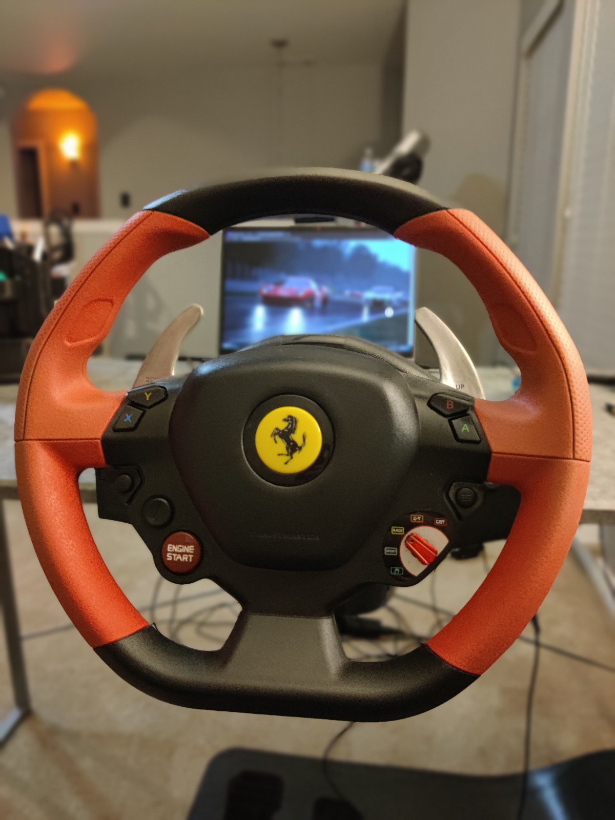 Thrustmaster Ferrari 458 Spider Racing Wheel for Xbox