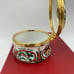 Christmas Halcyon Days Enamels 1996 Engagement Trinket Box Multi Languages