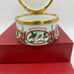Christmas Halcyon Days Enamels 1996 Engagement Trinket Box Multi Languages