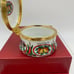 Christmas Halcyon Days Enamels 1996 Engagement Trinket Box Multi Languages
