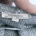 ELISABETTA Grey Check Fringed Wool Alpaca Sweater Poncho L/XL