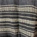Vintage wool blend vest with tasseled hem