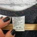 Vintage wool blend vest with tasseled hem