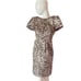 Rachel Parcell Metallic Leopard Print Dress