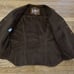 Vintage Pioneer Wear Brown Suede Leather Sherpa Lined Western Vest Size 48 XL