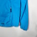 GORE Womens Medium M Cyan Blue Windproof Running Jacket Windstopper Zip Pocket