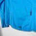 GORE Womens Medium M Cyan Blue Windproof Running Jacket Windstopper Zip Pocket