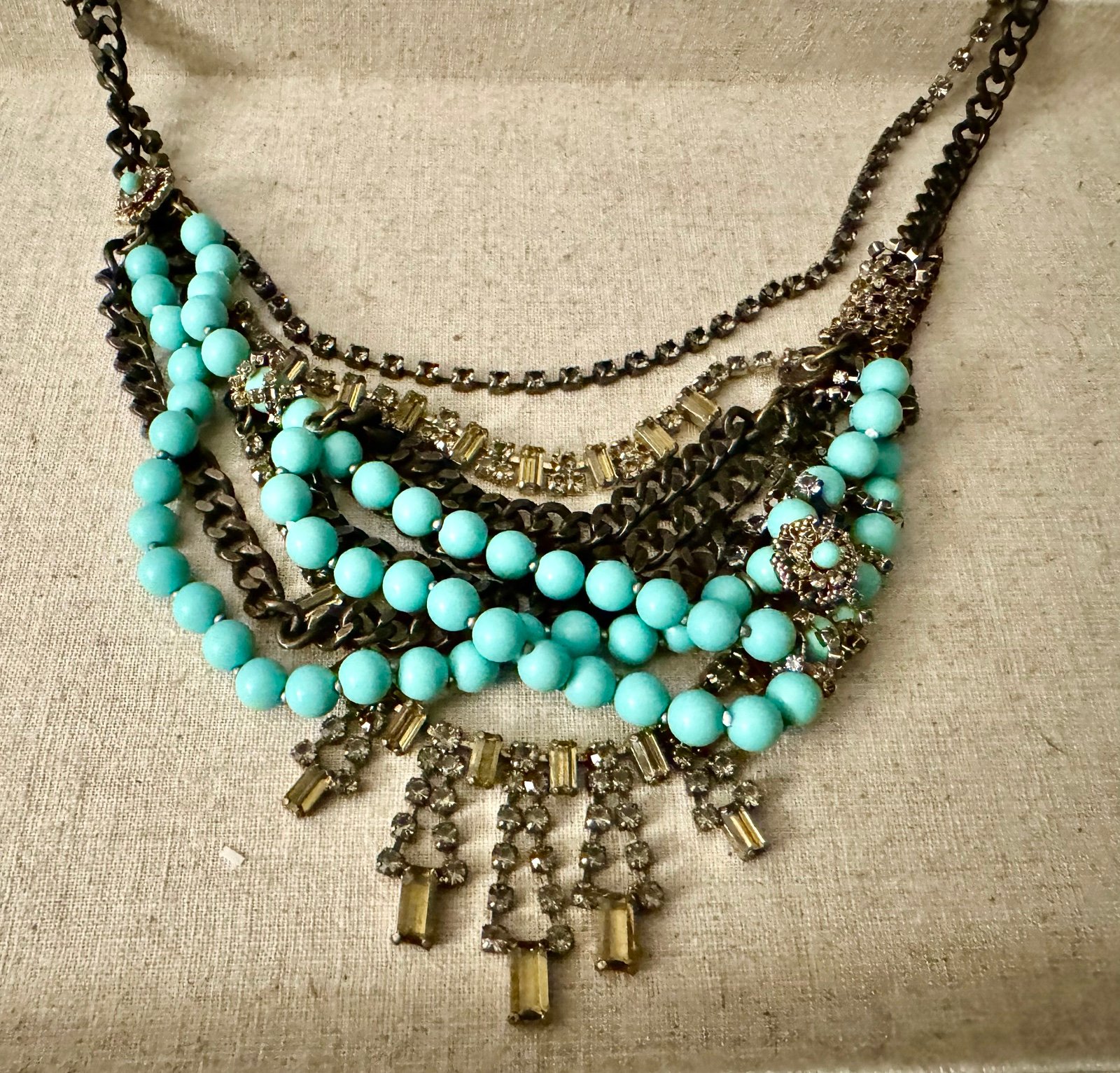Stella & Dot (Retired) Twist Statement Necklace