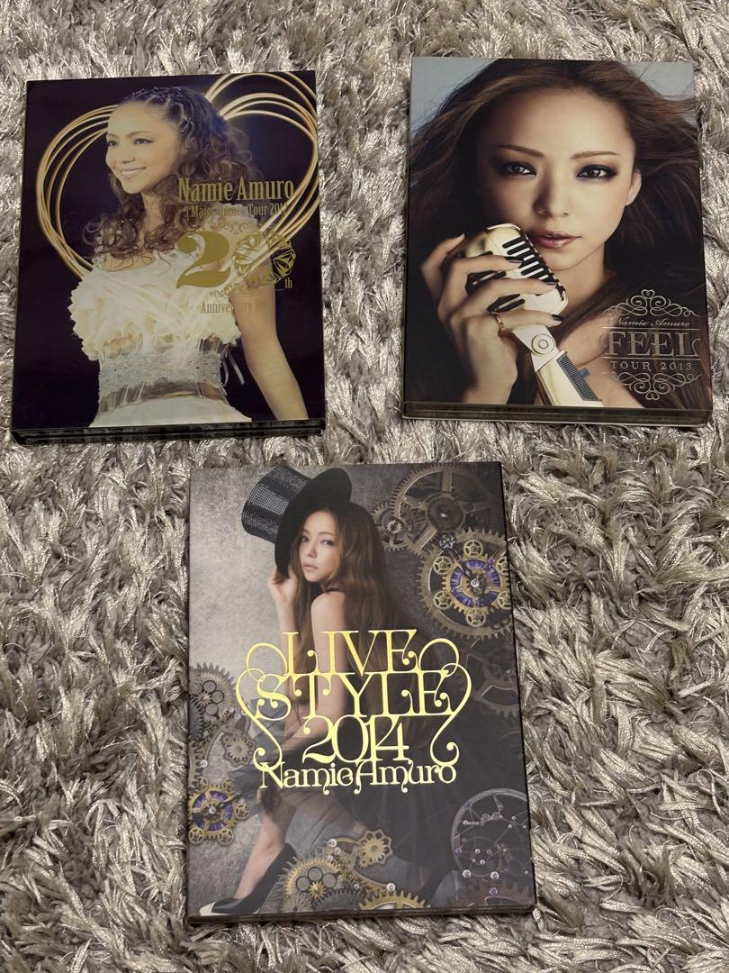 Namie Amuro Live DVD 3-Disc Set