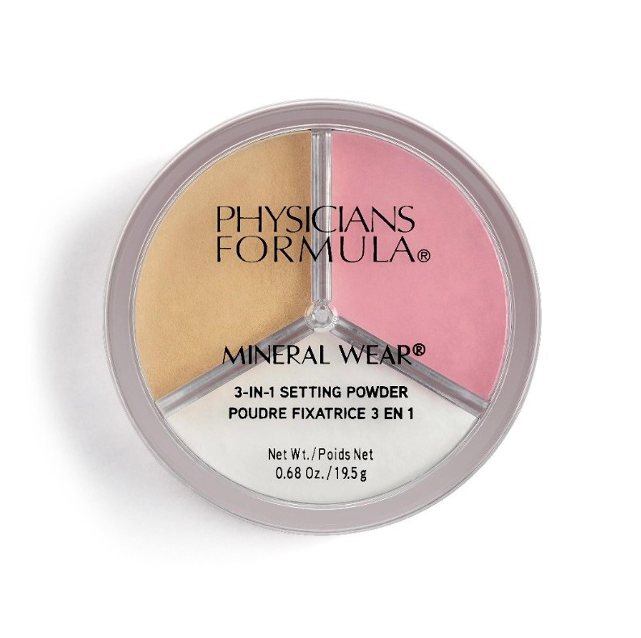 New Physicians Formula Mineral Powder Wear 3-in-1 Setting Powder Face Makeup