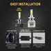 4 COLORS LED HEADLIGHTS / 5TH MODE FLASHING