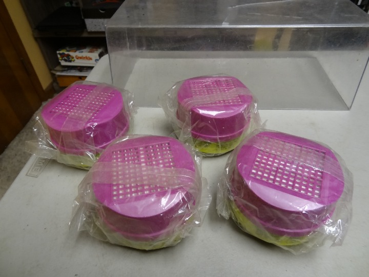Lot of (4) Survivair 1093-00 Organic Vapor/Acid Filter Cartridges Series 2000