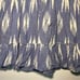 Saylor Blue Ikat Zinnia Smocked Ruffle Mini Dress - Medium