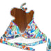 Echo Tropicalia Floral Bikini Swim Top Bottom Set Large