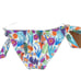 Echo Tropicalia Floral Bikini Swim Top Bottom Set Large