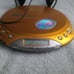 Vintage Sony Walkman CD Player D-E350/Sony Behind The Neck Headphones MDR-G051