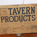 Vintage SOCONY VACUUM Tavern Products Double Sided Metal Sign Topper