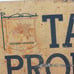 Vintage SOCONY VACUUM Tavern Products Double Sided Metal Sign Topper