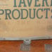 Vintage SOCONY VACUUM Tavern Products Double Sided Metal Sign Topper
