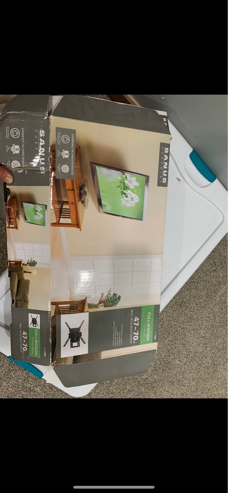 Flat screen wall mount