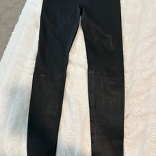helmut lang leather pants