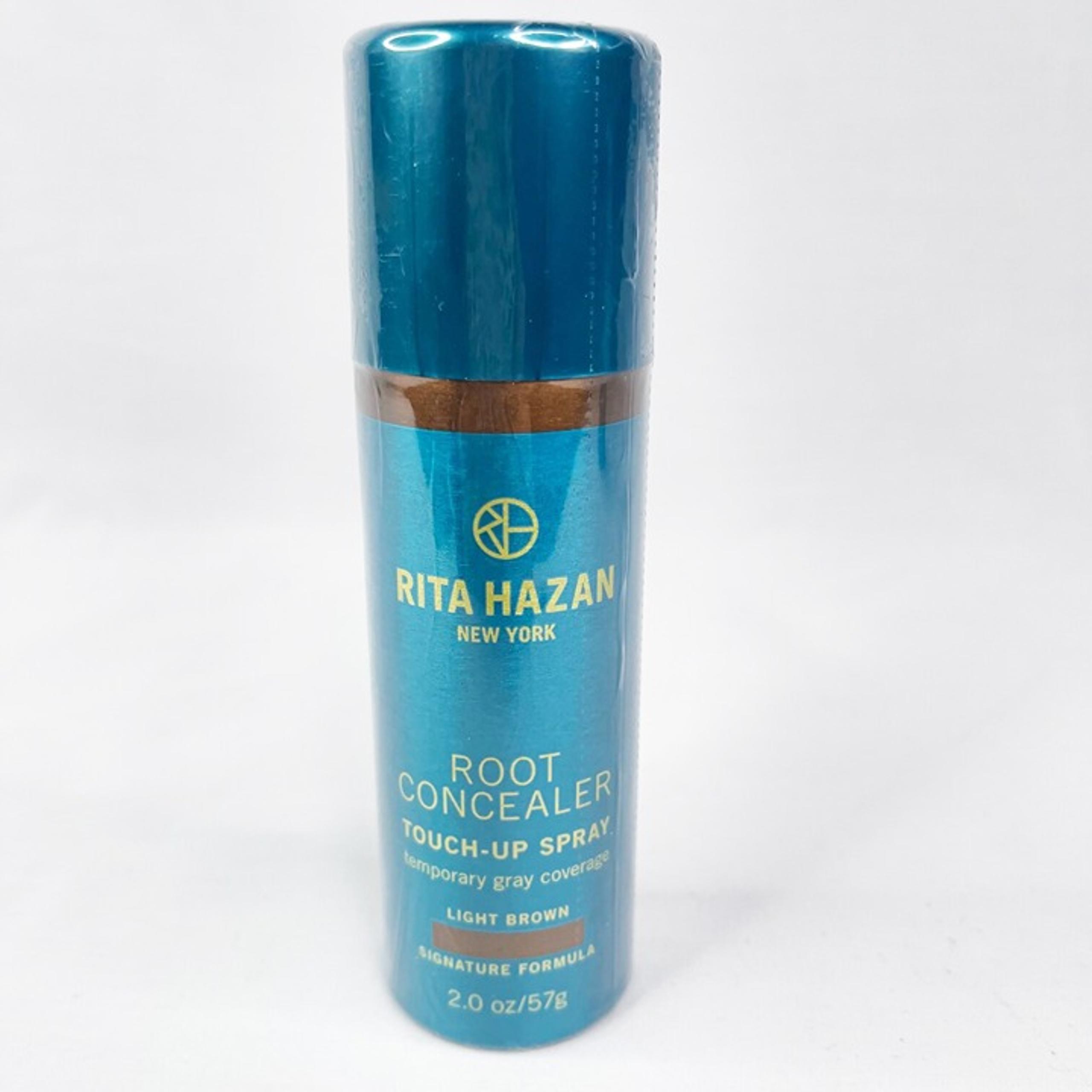 Rita Hazan Root Concealer Touch Up Spray Light Brown - Cover Up Gray 2 oz