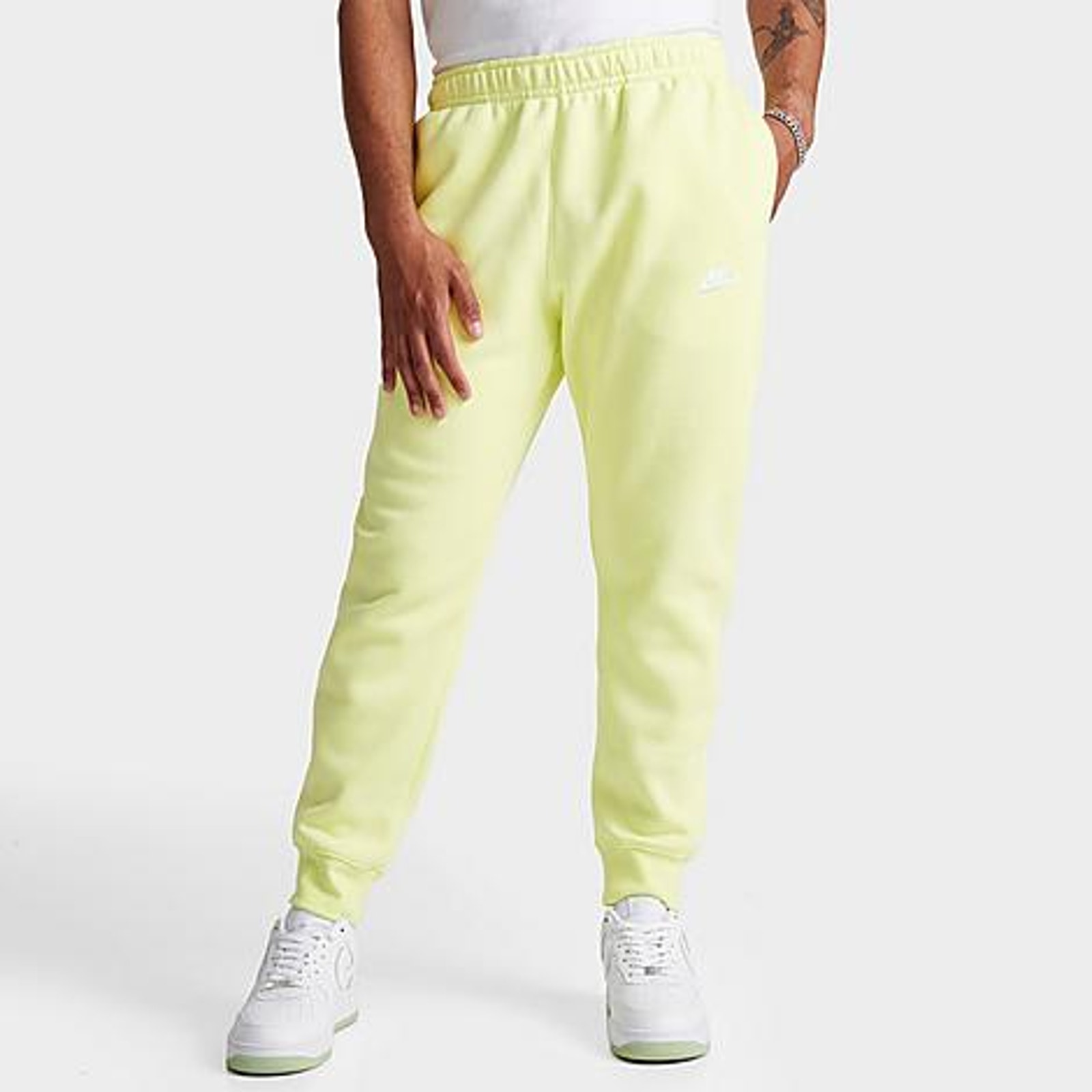 Nike Men's Sportswear Club Fleece Joggers XXL , lemon twist