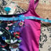 Johnny Was Swimsuit New! Ombré Garden One-Piece Size Small