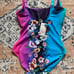 Johnny Was Swimsuit New! Ombré Garden One-Piece Size Small