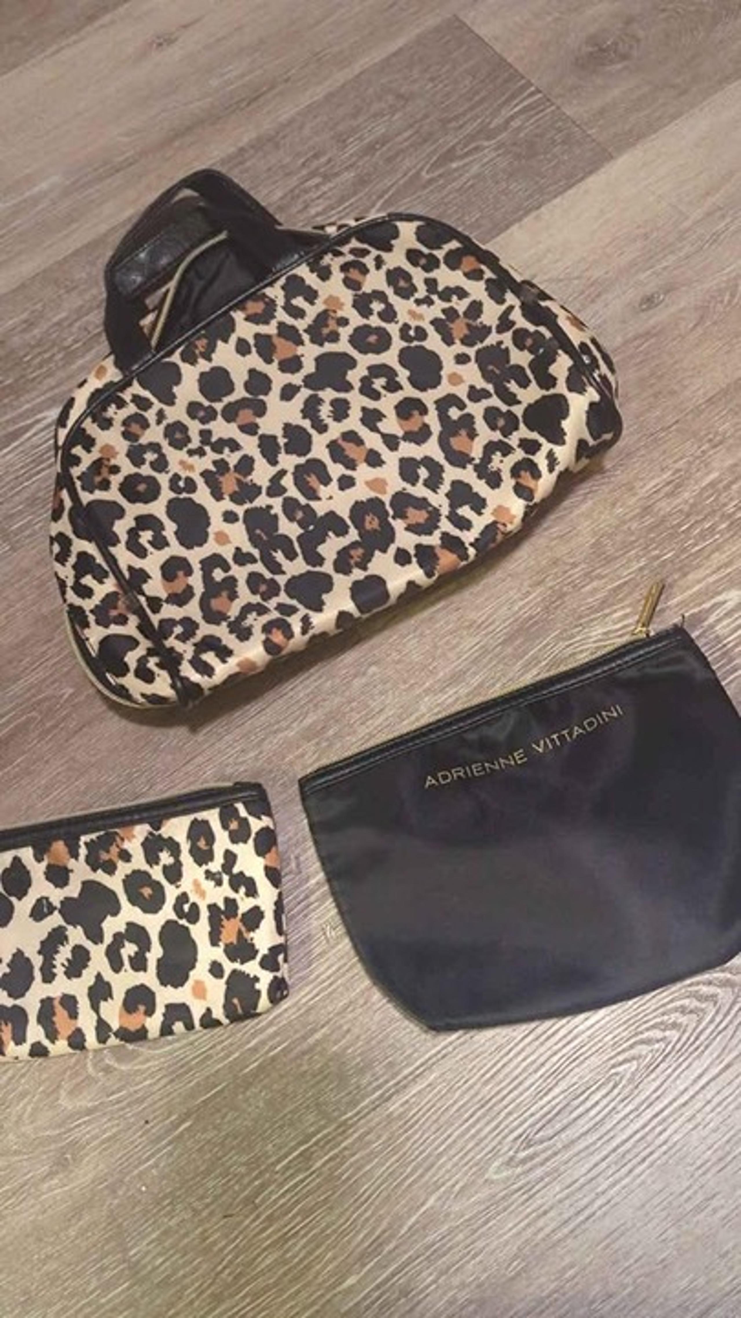 Adrienne vittadini 3 piece cosmetic bag set