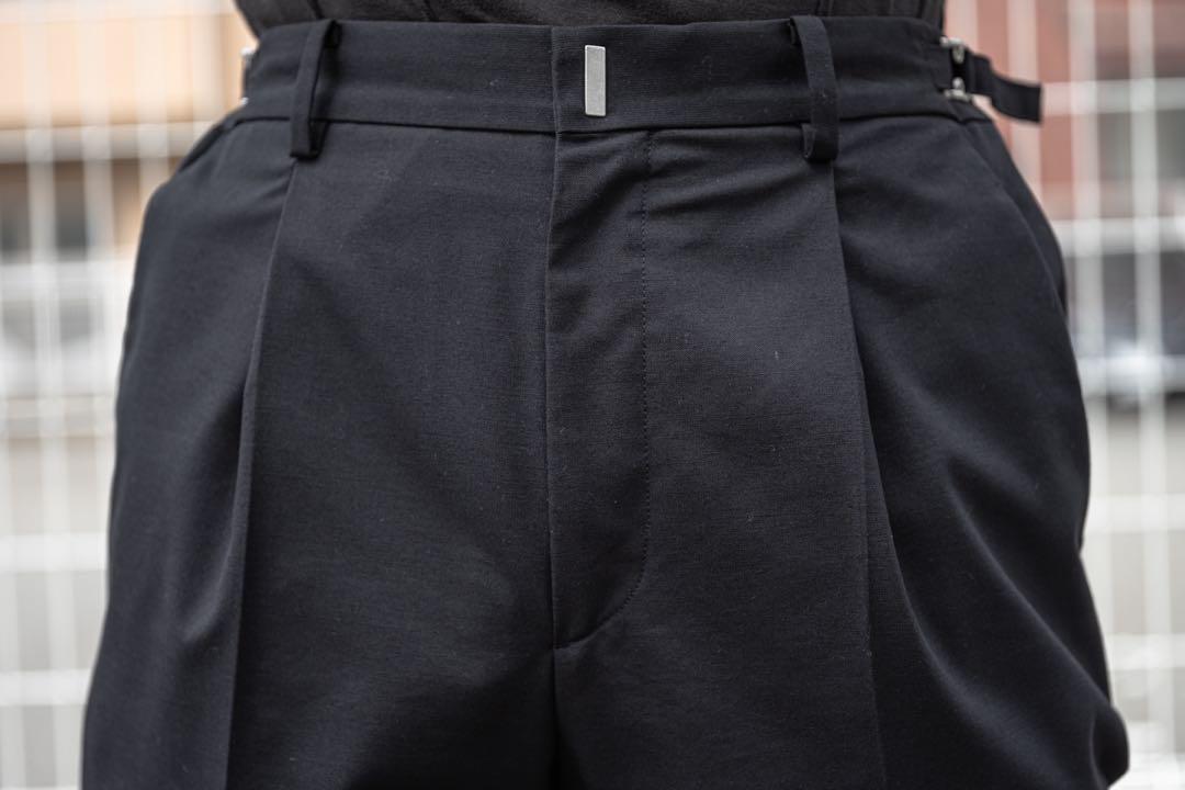 限定版 Irenisa front flat - Dress Slacks PANTS TAPERED TUCKS ONE パンツ