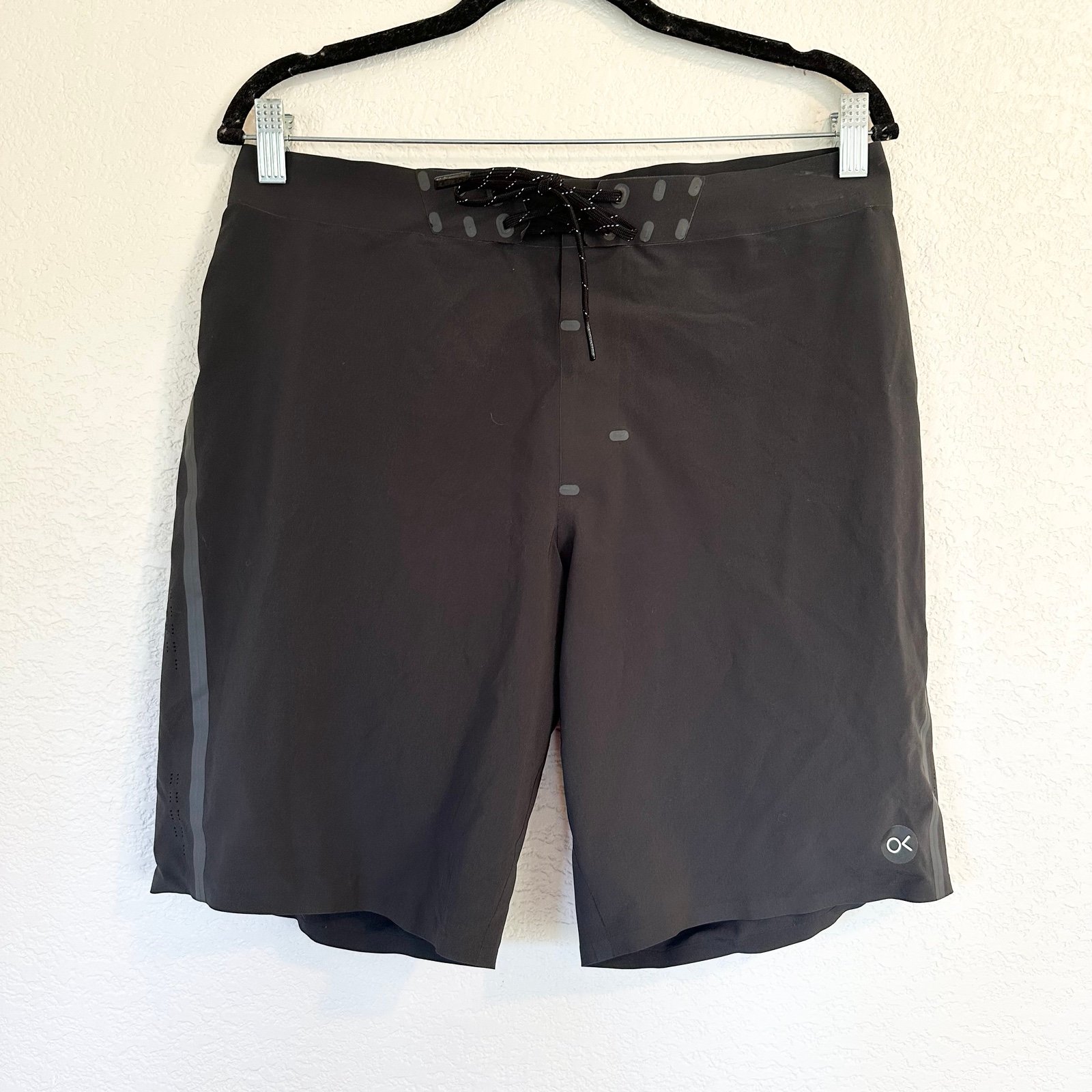 Outerknown Kelly Slater Apex Surf Swim Trunks in Black Size 29