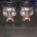 williams sonoma skull cup mugs lot
